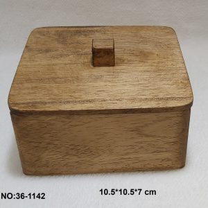 قندان مربع گردویی 36-1142