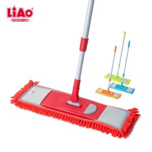 طی ماکارونی زمین شوی رنگی زردآبی نارنجی قرمز 40 سانتی دسته تلسکوپی