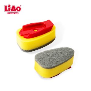 یدک اسکاچ شستشوی ظرف پمپی ابری 2 عددی لیائو کد R-D086